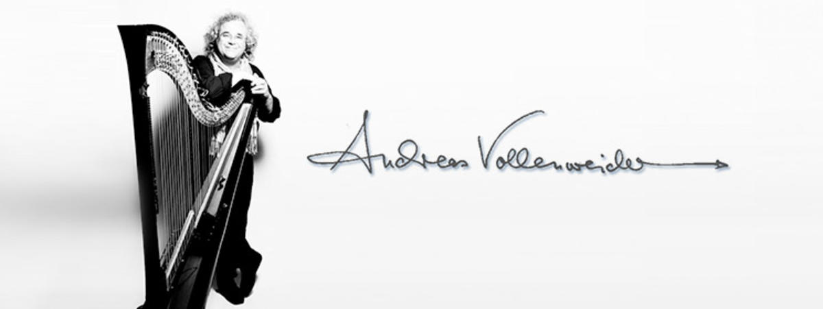 The man with the harp!