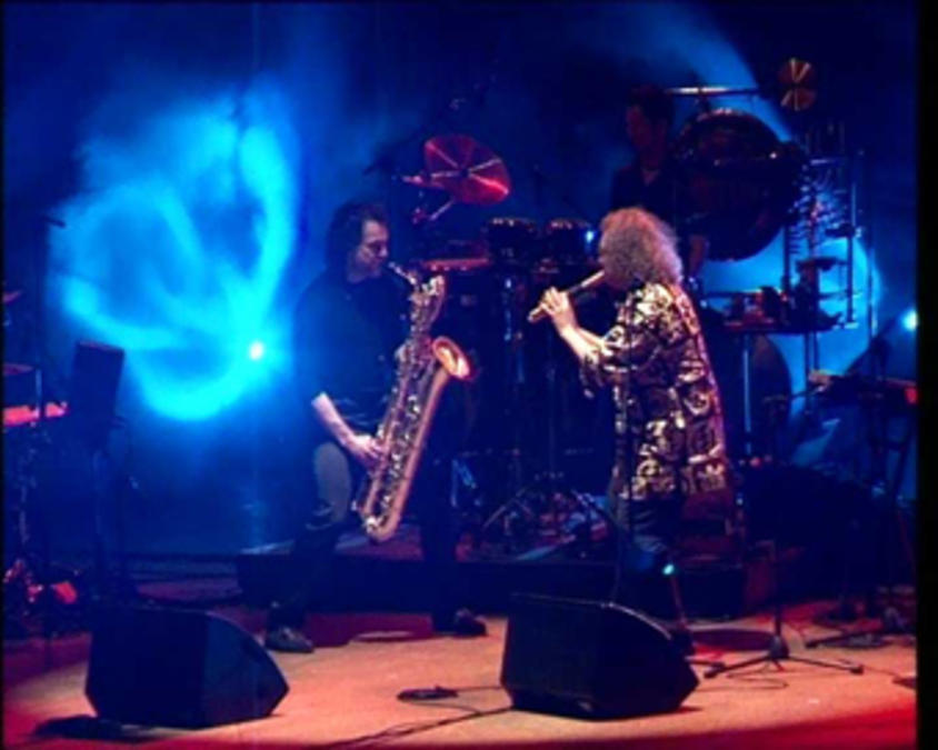 Daniel on bariton sax